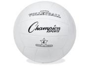 Rubber Sports Ball For Volleyball Official Size White