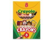 Crayola Large Regular Multicultural Crayons