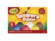 Crayola 6 color Tempera Paint