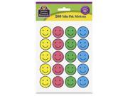 Teacher Created Res. 1 Round Happy Face Stickers