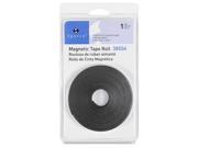 Magnetic Tape Roll Adh 1.5mm 1 2 x10 Black