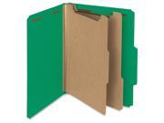 Smead Recycled Pressbrd 2 Dvdr Classfctn Folders