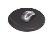 Viscoflex Memory Foam Oval Mouse Pad Black