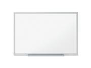 Quartet Standard Magnetic Whiteboard 72 w x 48 h Aluminum Frame