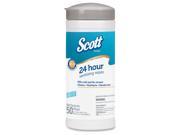 Sanitizing Wipes 24 Hrs Scott 50 Wipes White
