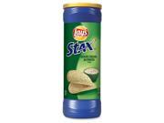 Quaker Foods Stax Sour Cream Onion Snack Chips