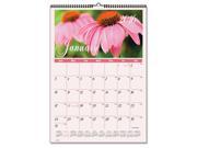 At A Glance Flower Garden Monthly Wall Calendar