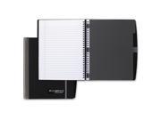 Accents Business Notebook Legal Rule 9 3 8 x 9 3 4 Silver Cover 100 Sheets