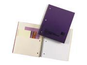 Rediform 31384 National Pressguard 3 Subject Notebook 120 Sheet 8.88 x 11 1 Each White Paper