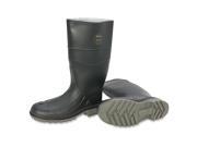 Steel Toe Rubber PVC Boot Size 9 Black Gray