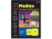 SJ Paper PlazStyx Durable Laser Printing Labels
