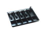 STEELMASTER by MMF Industries 225286204 Cash Drawer Replacement Tray Black