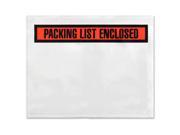 Sparco Pre labeled Packing Slip Envelope