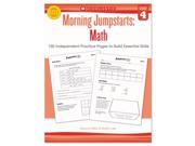 Morning Jumpstart Series Book Math Grade 4