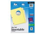 AVERY DENNISON AVE23285 Avery Double Sided Reinforced WorkSaver Big Tab Insertable Paper Dividers