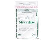 PM Company Securit 58019 Biodegradable Plastic Money Bags Tamper Evident 9 x 12 Clear 50 Pack