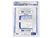 PM Company 58049 Triple Protection Tamper Evident Deposit Bags 12 x 16 Clear 100 Pack