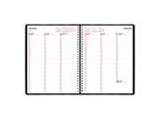 Essential Collection Weekly Appointment Book 11 x 8 1 2 Black 2017