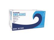 Exam Vinyl Gloves Clear Small 3.6 mil 100 Box