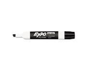 Low Odor Dry Erase Marker Chisel Tip Black 36 Box