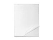 Skilcraft NSN6198880 Easel Pad Unruled 27 in. x 34 in. Perforated 50 Shts Pad White