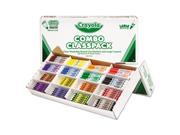 Crayola. 523348 Classpack Crayons w Markers 8 Colors 128 Each Crayons Markers 256 Box