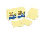 Pop up 3 x 3 Note Refill Canary Yellow 90 Sheet 12 Pack