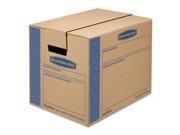SmoothMove Prime Small Moving Boxes 16l x 12w x 12h Kraft Blue 15 CT