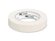 3M 221448X55 2214 Paper Masking Tape 1.89 Width x 60.15 yd Length Pressure Sensitive Easy Tear Residue free 24 Carton Tan