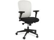 Adatti Task Chair w Casters 24.75 x26 x39 White