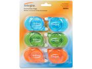 Correction Tape 6 PK Assorted