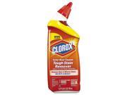 Toilet Bowl Cleaner with Bleach Tough Stain Remover 24oz Bottle