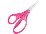 Pointed Tip Kids Scissors 5 Pink