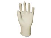 Latex General Purpose Gloves Powder Free Natural Medium 4.4 mil 1000 Carton