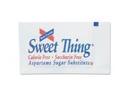 Sweetener Packets w Saccharin 1 g Packet 1250 Box
