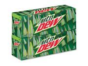 Mountain Dew Drink 12oz. Can 24 CT Green