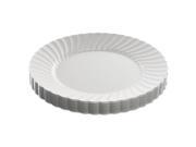 Classicware Plastic Dinnerware Plates Plastic White 9in 12 Bag 15 Carton