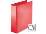 D Ring View Binder 3 Capacity 11 x8 1 2 Red