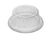 Flat Top Dome PET Plastic Lids f 6 10 oz Containers Clear 1000 Carton