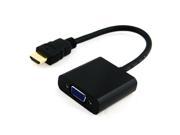 HDTV hdmi input to VGA female output projectors monitors adapter for PC Laptop