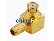 SMP Crimp Female Right Angle Connector for LMR100