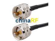 PL259 to PL259 UHF Wireless Antenna Cable SLMR195 KSR195 1M9100cm New