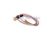 1pcs IPX U.FL to MMCX plug male right angle pigtail cable RG178 15cm for Wireless Mini PCI Component