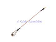 1pcs FME plug male to MMCX plug male straight pigtail Coaxial cable RG316 30cm for Wireless