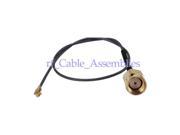 1pcs IPX U.FL to RP SMA male plug female pin pigtail cable 1.37mm 15cm for XBee PRO™ 2.4 GHz OEM RF Modules
