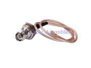 6pcs IPX u.fl to RP TNC jack female male bulkhead O ring pigtail coaxial cable RG178 15cm for wireless WiFi