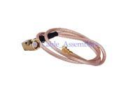 1pcs IPX U.FL to RP SMA male plug female pin right angle pigtail cable RG178 15cm for wireless