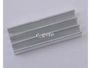 10pcs Silvr Heat Sink 30x11x5mm Router IC Heat Sink Aluminum Cooling Fin 30*11*5