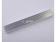 LED Heat Sink Silver White 150x19.7x15.6mm Aluminum