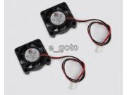 2pcs 4010S 40mm x40mm x10mm Brushless DC Cooling Fan good